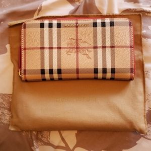 100%  Authentic Burbery leather wallet